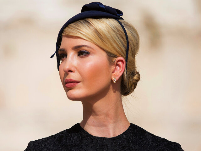 Ivanka Trump looks on during her visit to the Western Wall, Judaism’s holiest prayer site, in 