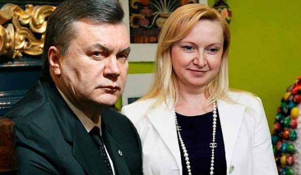 Виктор Янукович с Любовью Полежай