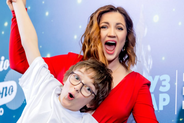 Оля Цыбульская с сыном Нестором, фото из соцсетей певицы