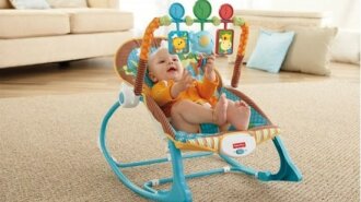 Крісло-гойдалка для малят — помічник для матусь