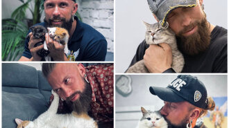 Зірка серіалу "Слід" Суровцев – бородата котомамуля: як брутальний актор рятує котиків