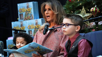 First Lady Melania Trump Makes Christmas Visit To Children’s National Hospital