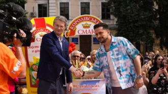 Ігор Кондратюк та репер ХАС
