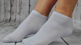 Будут выглядеть, как новые:  легкий способ отстирать белые носки