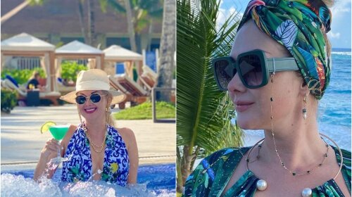 Еле втиснулась в мокрый купальник: Катя Бужинская обескуражила пляжными фото из Доминиканы