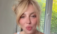Оля Полякова, кадр з відео