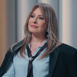 Олена Кравець, кадр з інтерв'ю