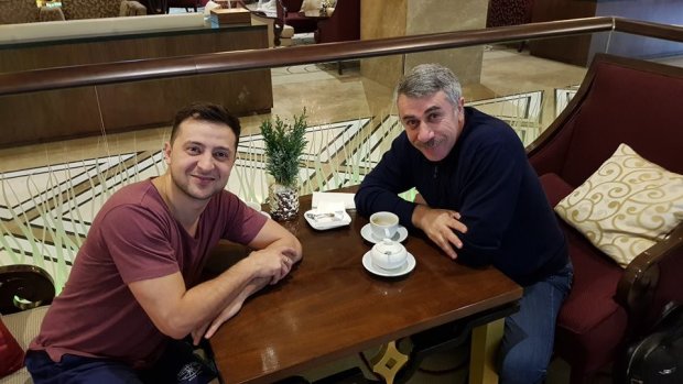 Владимир Зеленский и Евгений Комаровский встретились в Харькове