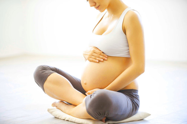Эффект гимнастики для беременных.