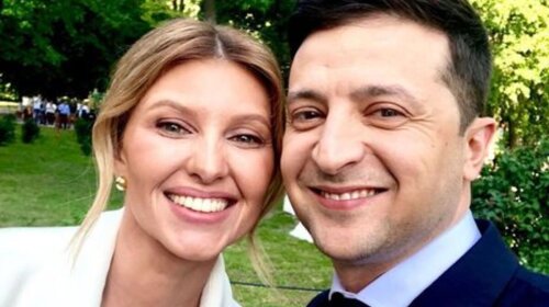 Елена Зеленская трогательно поздравила мужа с днем рождения: "Береги себя"