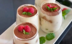 Тирамису в стаканчиках, кадр из видео