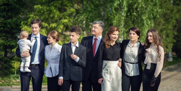 Семья Порошенко в полном составе