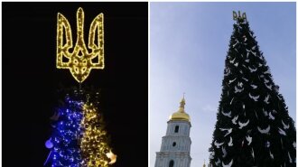 С сине-желтыми шариками и голубями: главная елка Украины попала в топ-5 лучших в мире