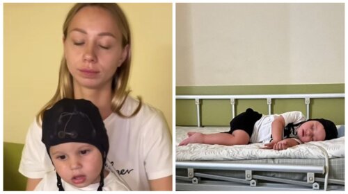 Репяхова знову вирушила з маленьким сином на обстеження: "Міша панічно боїться лікарів"