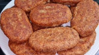 Котлети з квасолі