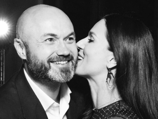 Маша Ефросинина с мужем