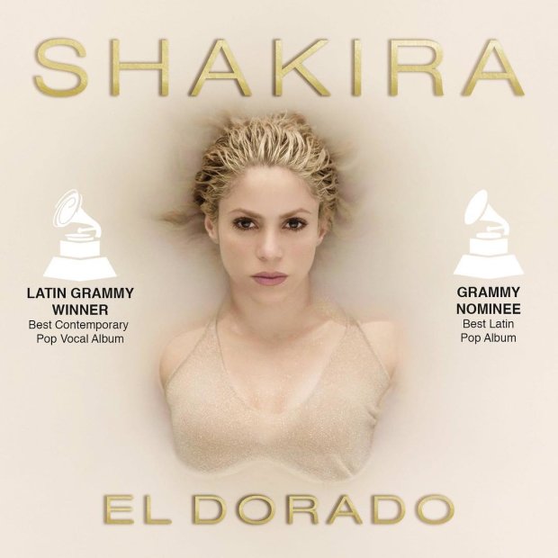 Обложка альбома Шакиры «El Dorado»