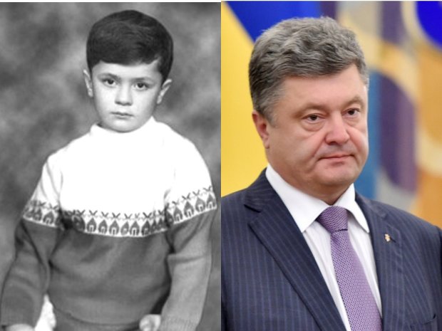 Петр Порошенко в детстве