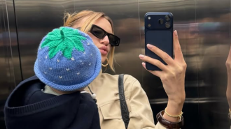 Леся Нікітюк з сином Оскаром, фото з соцмереж