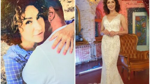 «Дякую за поздоровлення!»: 54-річна Матвєєва після новини про роман із молодим чоловіком засвітилася у білій сукні