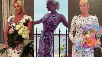 Змінила міні на відверту максі: Анастасія Волочкова показала свої нові довгі сукні в квітковий принт (фото)