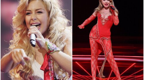 Від дівчинки з пухкими щічками до «червоної королеви»: Тіна Кароль викликала фурор на Євробаченні через 17 років