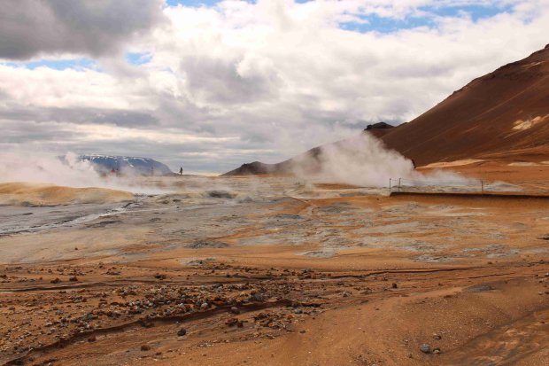 подорож по ісландії миватн гарячі джерела
