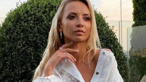 В льняной рубашке с идеальным каре: Ирина Сопонару засветилась на ТВ после возвращения в Киев