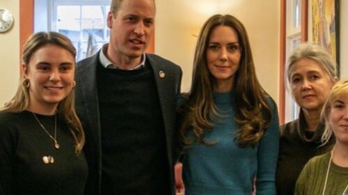Принц Уильям и Кейт Миддлтон посетили Украинский культурный центр в Лондоне, который помогает беженцам