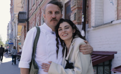 Євген Клопотенко та Оксана Кучма, кадр з відео