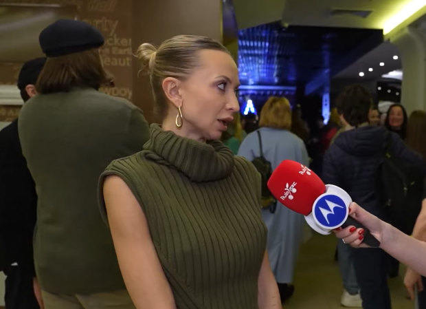 Ирина Сопонару, кадр из интервью