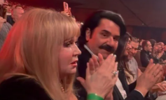 Павло Зібров із дружиною на концерті Вікора Павліка