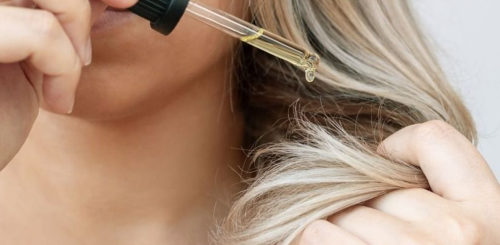 Олія для волосся, догляд за волоссям, кадр з відео