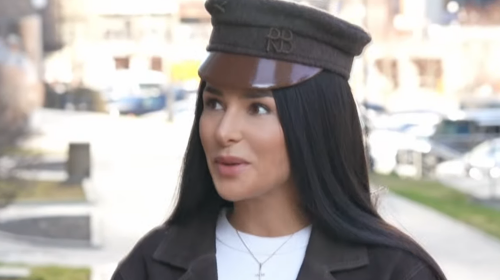 Злата Огневич, кадр из интервью