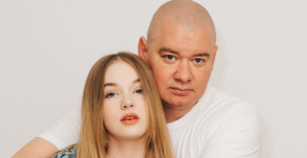 Евгений Кошевой с дочерью