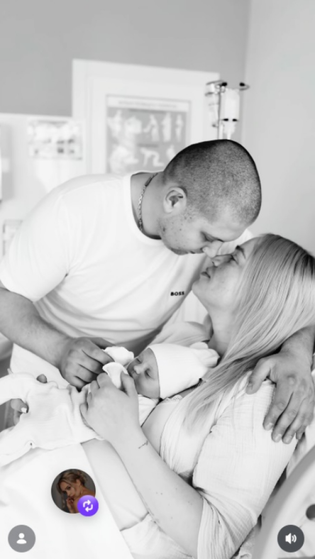 Інна Бєлєнь народила