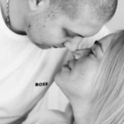 Інна Бєлєнь із чоловіком