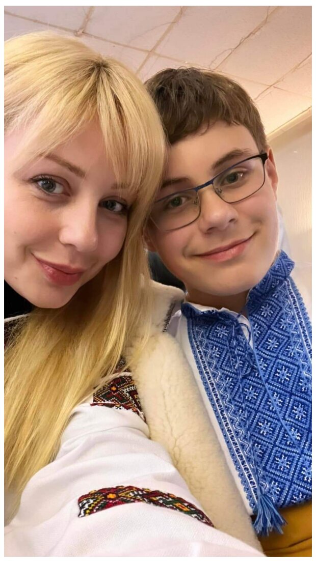 Тина Кароль и ее сын Вениамин