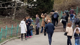 Весна, погода, українці, фото із соцмереж