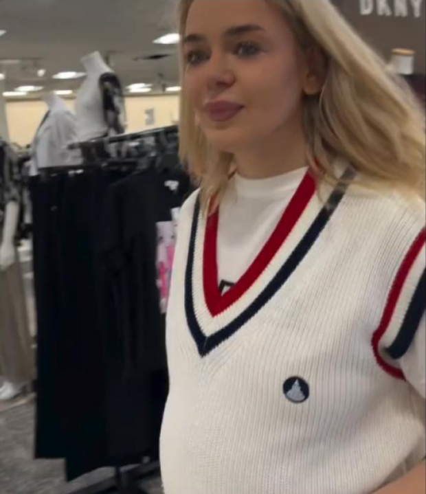 Беременная Алина Гросу