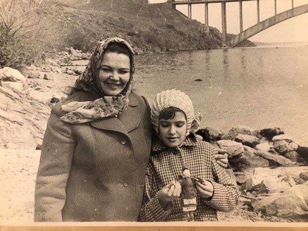 Ольга Сумська з мамою