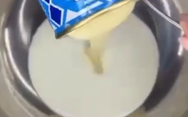 Чизкейк "Баунти", кадр из видео