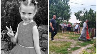 На Харьковщине прощаются с 6-летней Мирославой Третяк — плачет вся страна (ФОТО)