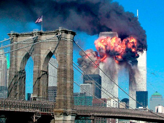 Терористичний акт 11 вересня 2001 року. У Нью-Йорку загинуло 2606 осіб