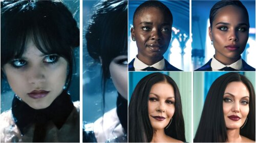 Как бы выглядел мегапопулярный сериал "Уэнсдэй", если бы в нем снялись мировые знаменитости (ФОТО)