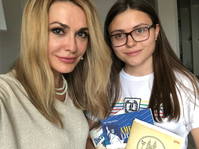 Ольга Сумська з дочкою Анною
