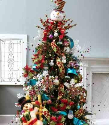 новогодняя елка, идеи украшений, как украсить новогоднюю елку