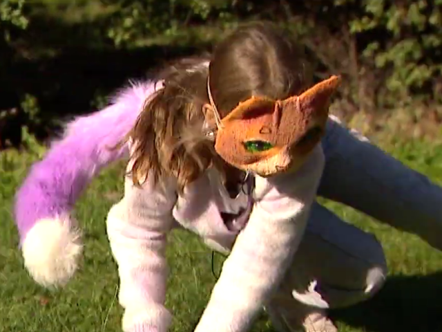 Квадробер, діти