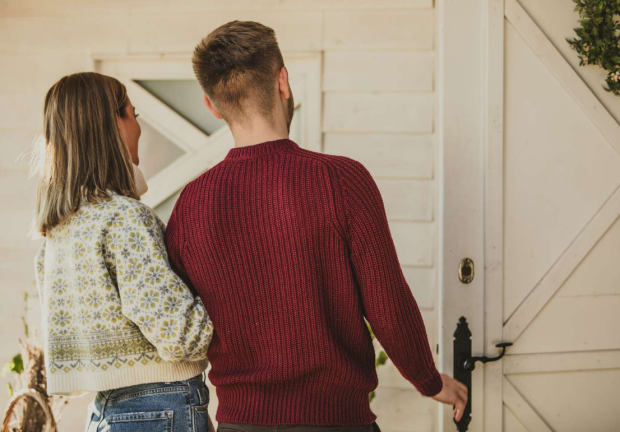 Гості, вхідні двері, зображення з вільних джерел