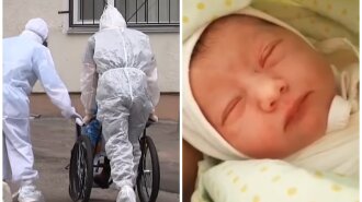Зараженная китайским вирусом украинка  родила ребенка под закрытой дверью больницы: "не пускали" (ФОТО, ВИДЕО)